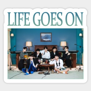 BTS - life goes on BE Sticker